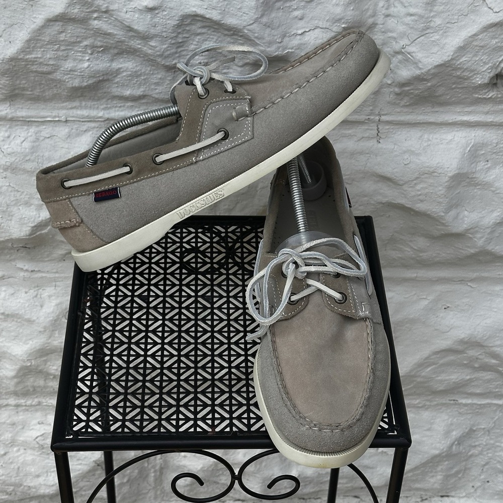 Sebago Docksides Manitou Portland Boat Loafer Mens Sz 12 R Leather Business NWOB